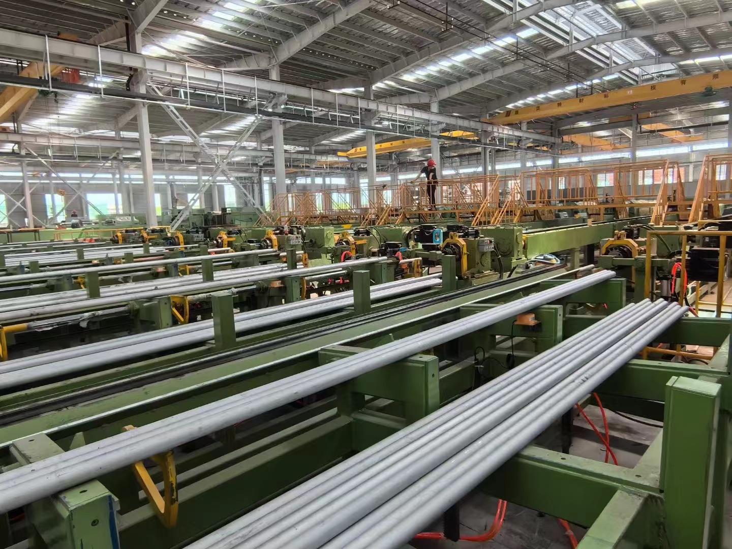 Pipe making machine