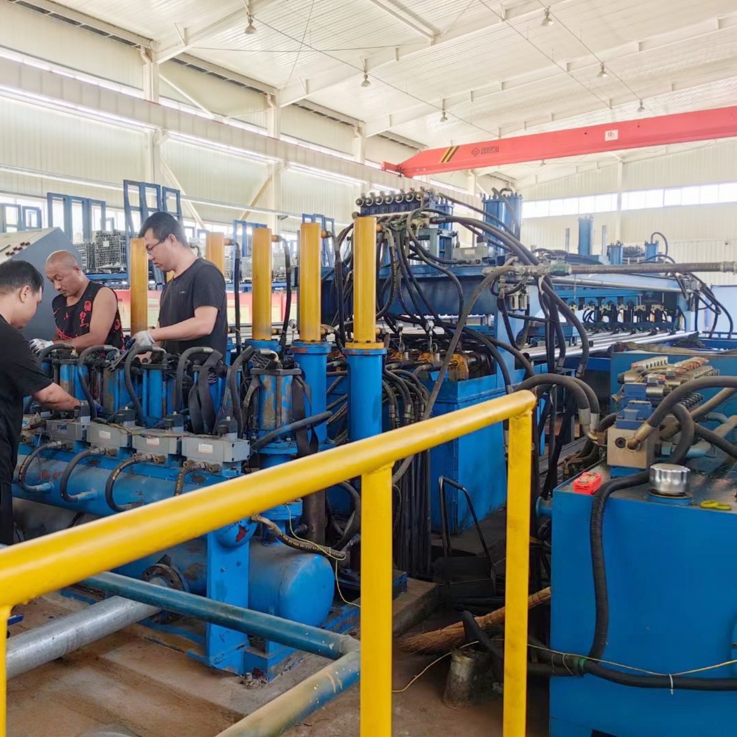 hydrostatic pressure testing machine