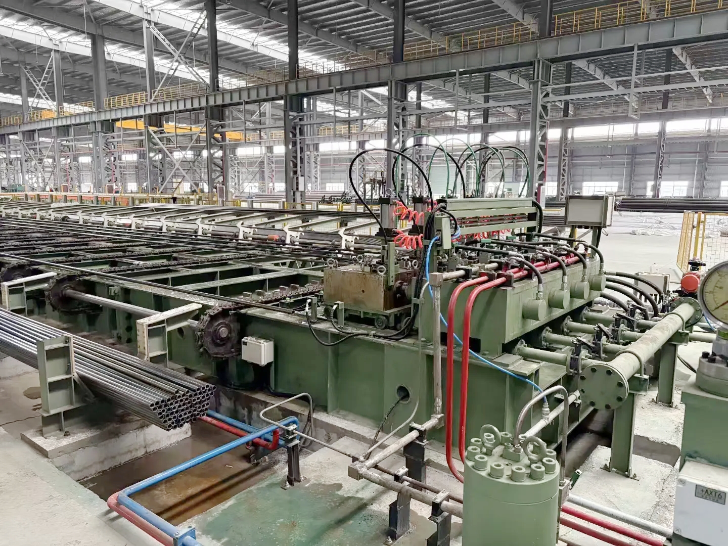 pipe hydrotest machine