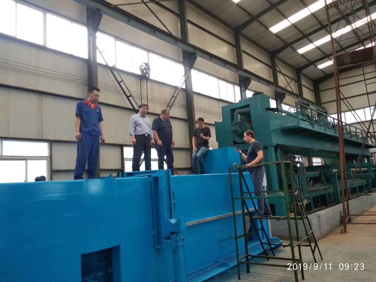 pipe hydro testing machine
