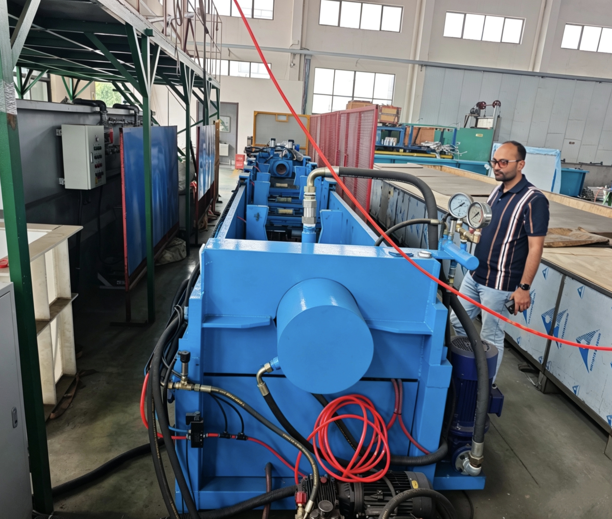 pipe hydro testing machine pipe hydro testing machine