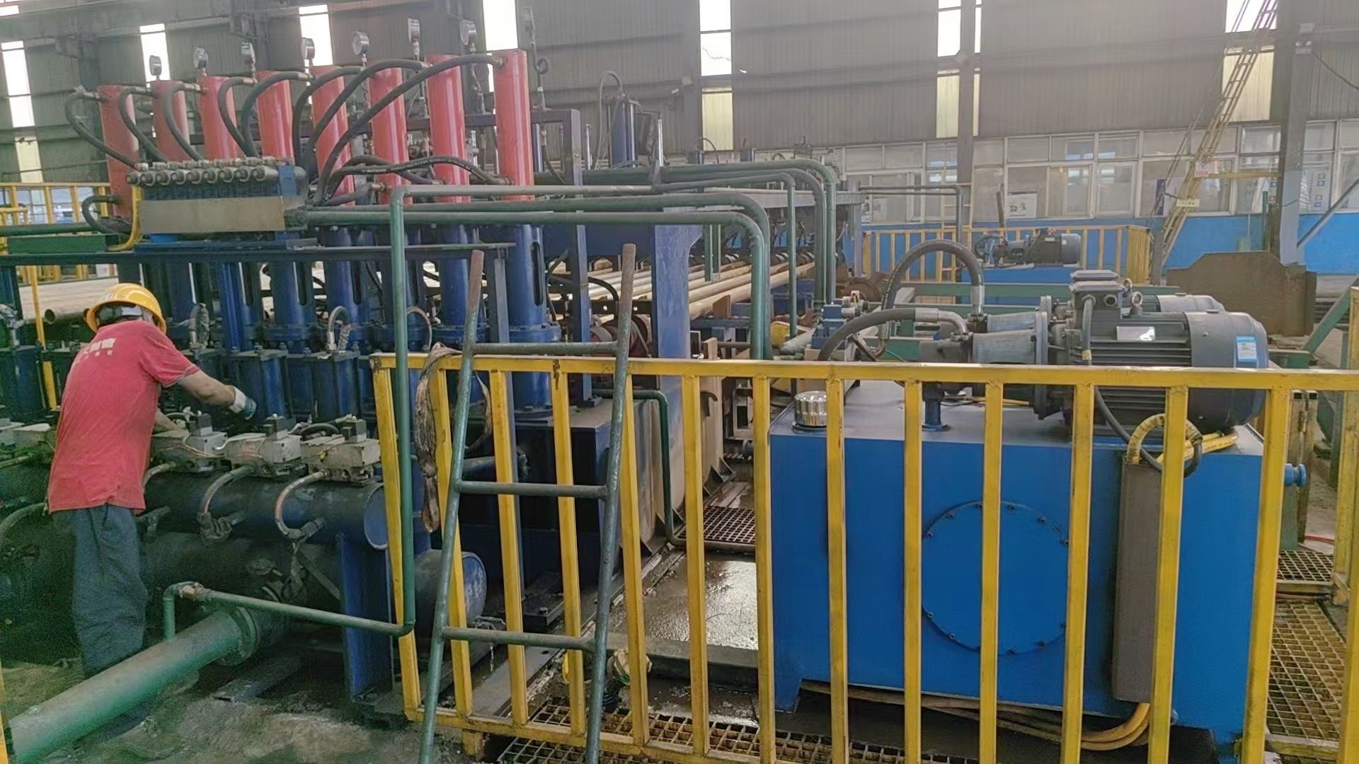 hydro testing machine for pipe